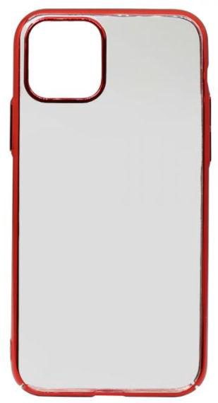 Protectie Spate Just Must Decor JMDCIP11RD pentru Apple iPhone 11 Pro (Transparent/Rosu)