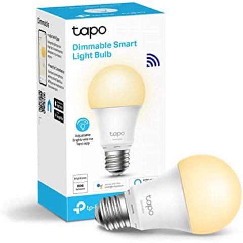 TP-Link Tapo L510E Smart bulb White, Yellow Wi-Fi, Dimmable, E27, Wi-Fi Protocol IEEE 802.11b/g/n, Wi-Fi Frequency 2.4 GHz Wi-Fi,