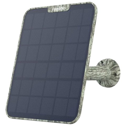 Panou solar cu camuflaj pentru camere de vanatoare Reolink RLK-SOLAR-PANEL-2-USB-C-CAMO, mufa USB-C, cablu 4 m