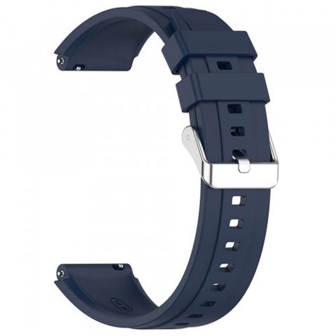 Curea Techsuit W075 pentru Huawei Watch / Garmin Watch Series, 18mm, Albastru
