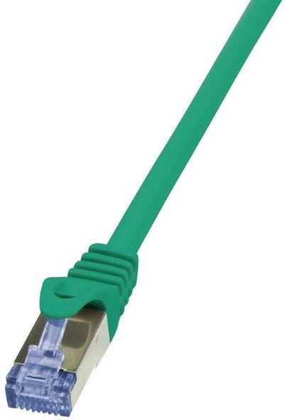 Cablu S/FTP LogiLink CQ3035S, Cat.6A, Patchcord (Verde)