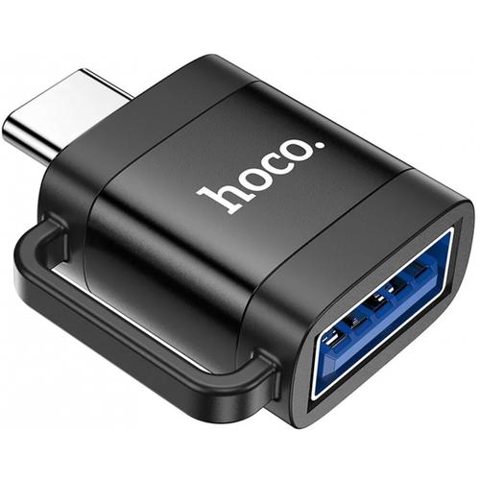 Adaptor HOCO UA31C, USB-C - USB-A (Negru)