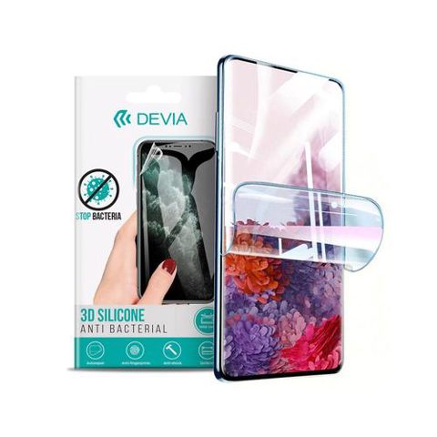 Folie Devia Silicon compatibila cu Samsung Galaxy S20