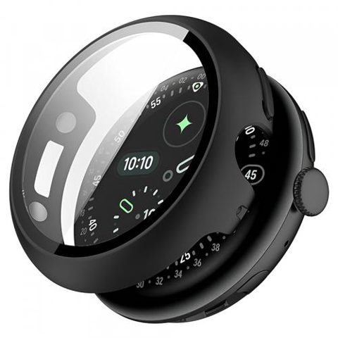 Husa Techsuit Defense360 Pro pentru Google Pixel Watch 4 41mm, Neagra