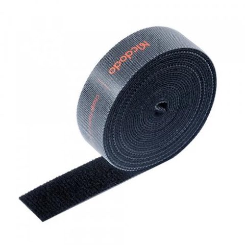 Organizator Cabluri McDodo VS-0961 Belt, Velcro, 3m, Negru