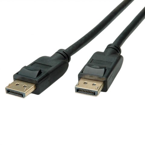 Cablu Displayport v1.4 8K60Hz/4K120Hz T-T 1.5m Negru, Roline 11.04.5798
