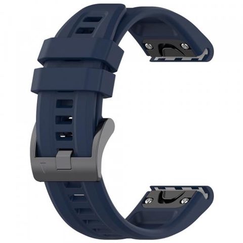 Curea Techsuit W060 pentru Garmin Watch Fenix / Forerunner Series, 22mm, Albastru