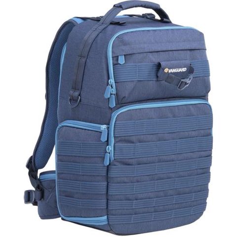 Ghiozdan foto Vanguard VEO RANGE T48, Universal compatibil cu camere foto, Compartiment Laptop/Macbook Proo 16inch (Albastru)