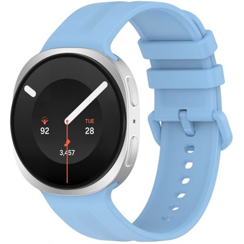 Curea Tech-Protect Silicone Evo pentru Samsung Galaxy Watch9 / Watch8 / Watch8 Classic Series, Bleu