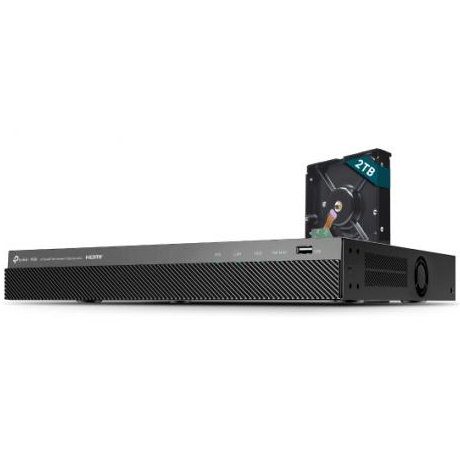 TPL VIGI 8 CH PoE+ NW VIDEO RECORDER 2TB TP-LINK VIGI NVR2008H-8MP-2TB