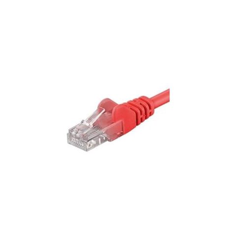 Patchcord UTP PremiumCord RJ45-RJ45 Cat.5e 5m, Rosu