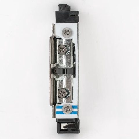 Incuietoare electromagnetica DORCAS-99NF305-412-TOP-PRE incastrabila pentru usi cu deschidere sub presiune, cu monitorizare, ajustabila