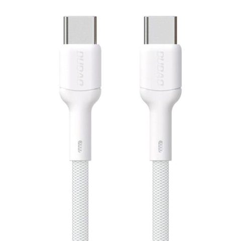 Cablu pentru incarcare si transfer de date Dudao L9C, USB-C la USB-C, 65W, 2m (Alb)
