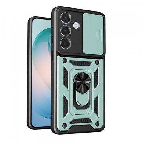 Husa pentru Samsung Galaxy S26 Plus, Techsuit, CamShield, Verde
