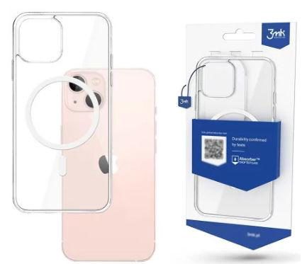 Husa 3MK MagCase pentru Apple iPhone 14 Plus, MagSafe (Transparent)
