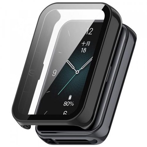 Husa Techsuit Defense360 Pro pentru Honor Band 10 / Band 9 (Negru)