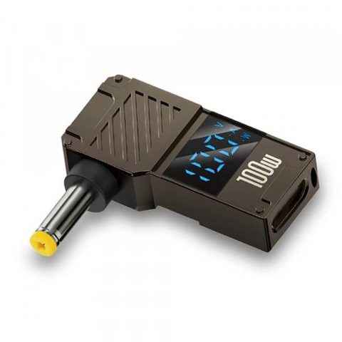 Adaptor Incarcare Techsuit LaptopPlugX A22, DC - USB-C (Gri)