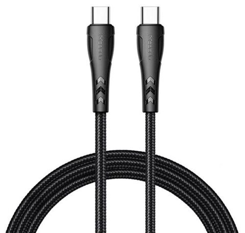 Cablu de date Mcdodo Mamba Series CA-7641, Type-C la Type-C (Negru)