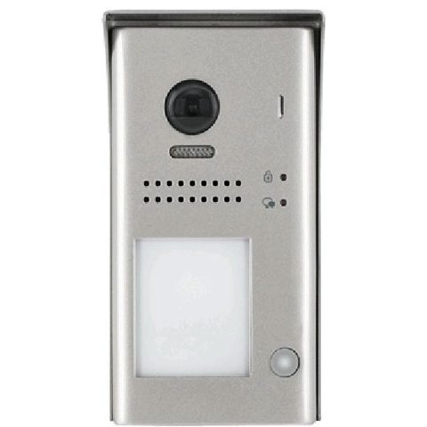Panou video color DT607-ID-S1 de exterior, cu conexiune pe 2 fire, camera WIDE ANGLE 170 , pentru un abonat, control acces RFID