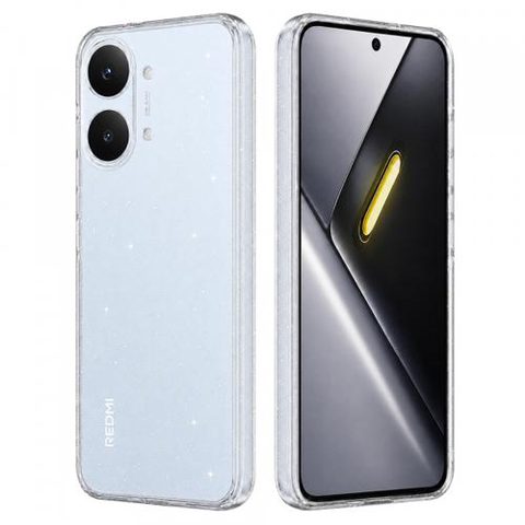 Husa pentru Xiaomi Poco X8 Pro Max, Techsuit, SparkleSkin, Transparenta