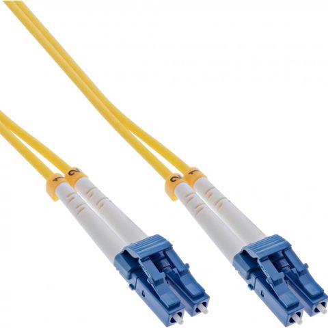 Cablu fibra optica Duplex Single mode LC - LC OS2 1m, InLine IL88656P