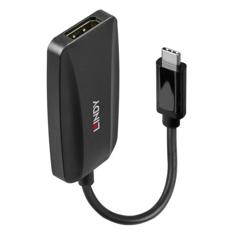 Adaptor USB type C la Displayport 8K60Hz/4K120Hz T-M, Lindy L43337*