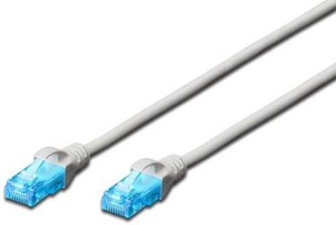 Cablu UTP Digitus DK-1512-200, CAT.5e, Patch, 20 m (Gri)