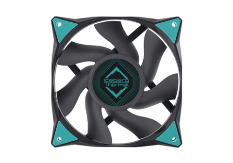 Ventilator Iceberg Thermal IceGALE, 1850RPM, PWM, 120mm (Negru/Albastru)