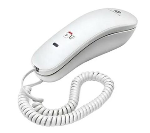 Telefon fix cu fir Motorola CT50, de perete, 10 memorii (Alb)
