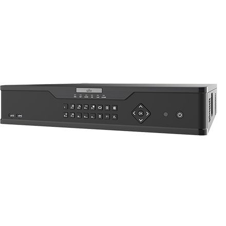 NVR 4K UNV NVR308-64X, 64 canale 12MP, 8 x SATA RAID, 2 x HDMI, fara PoE