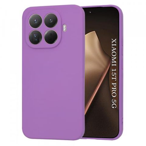 Husa pentru Xiaomi 15T Pro, Techsuit, SoftFlex, Mov