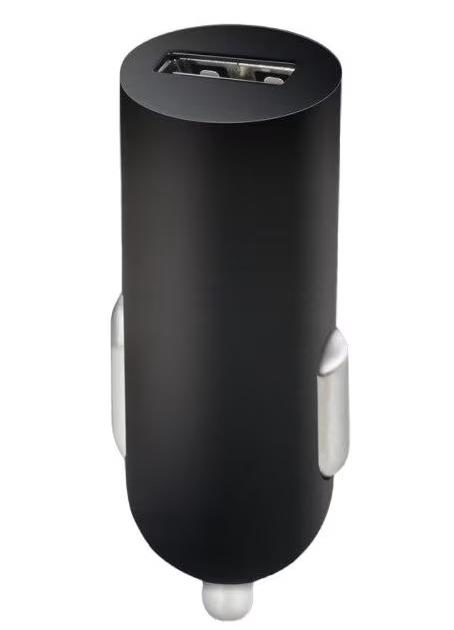 Incarcator auto Forever USB 1A cablu USB-C, Negru