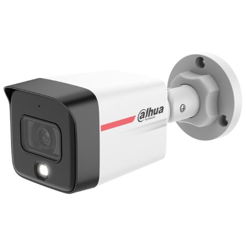 Camera IP WizColor Lite Dahua IPC-HFW1439TC1-A-LED-0280B-PRO, 4MP, lentila 2.8mm, lumina 20m, microfon, PoE, IP67
