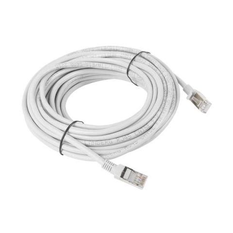 PATCH CORD FTP SPACER SPPC-FTP-CAT6-10M, Cat6, cupru-aluminiu, 10 m, alb, AWG26