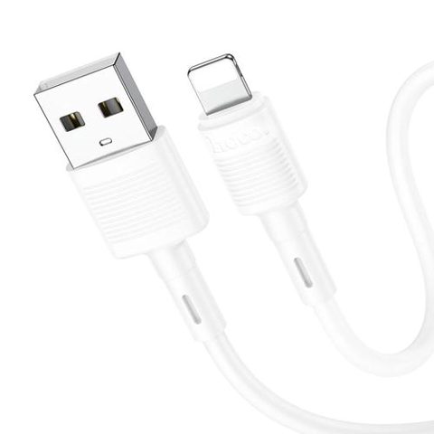 Cablu Date si Incarcare USB-A - Lightning HOCO X83 Victory, 18W, 1m, Alb
