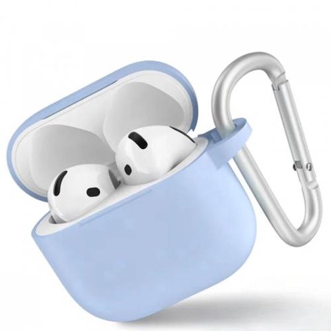 Husa Blueo Liquid pentru Apple AirPods 4, Albastra