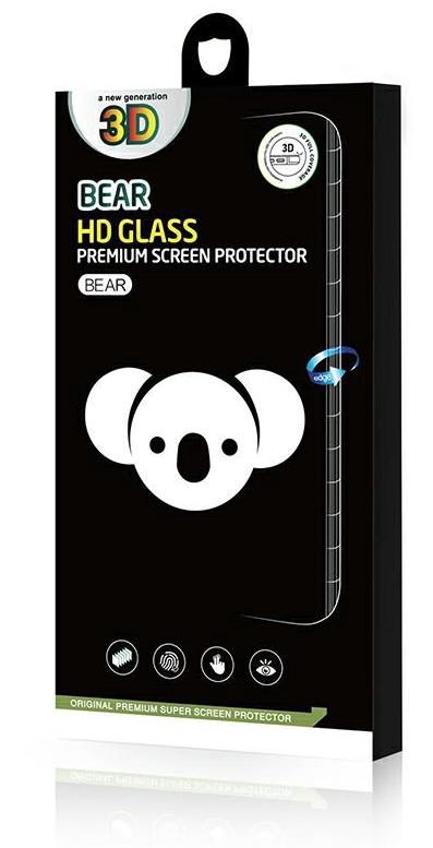 Folie de protectie Ecran Bear HD pentru Samsung Galaxy S25 S931, Sticla Securizata, Full Glue, Neagra