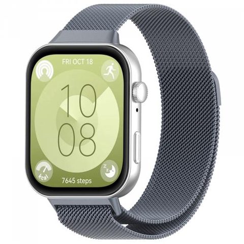 Curea Techsuit W009 pentru Huawei Watch Fit 4 Pro / Watch Fit 4 / Watch Fit 3, Albastru