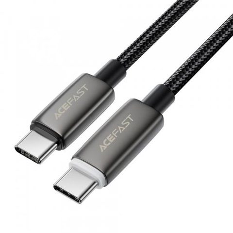 Cablu Date si Incarcare USB-C - USB-C Acefast C23-03, 60W, 1.2m, Negru