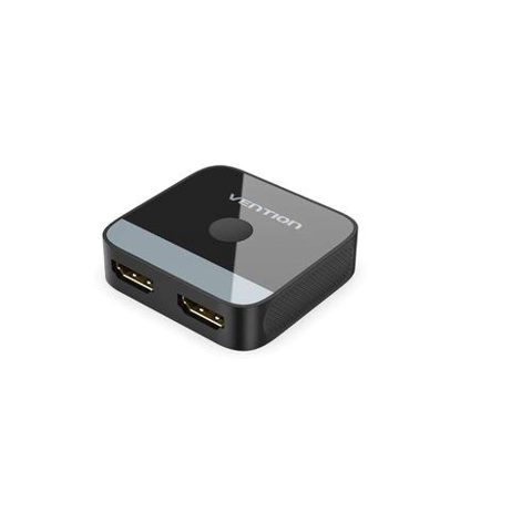 Switch video Vention, HDMI(M) la 2 x HDMI(M), rezolutie maxima 4K la 60Hz, conectori auriti, dublu sens, invelis acrilic si ABS, Negru