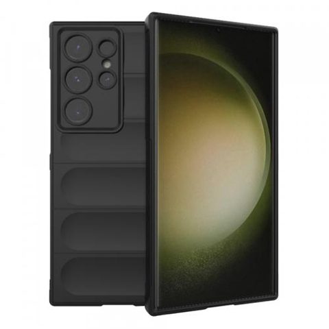 Husa pentru Samsung Galaxy S23 Ultra S918, Techsuit, Magic Shield, Neagra