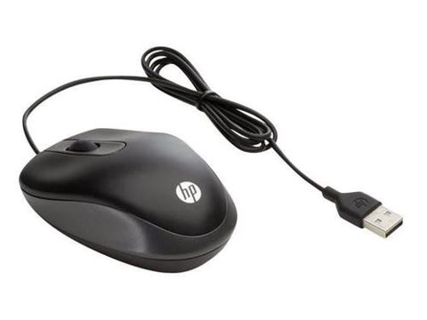 Mouse Optic HP G1K28AA Travel, USB (Negru)