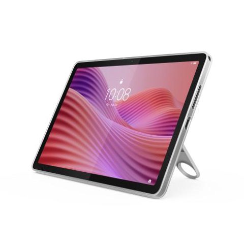 Tableta Lenovo Tab TB311FU, Procesor Mediatek Helio G85 Octa-Core 1.8GHz, Ecran TFT LCD 10.1inch, 4GB RAM, 64GB Flash, 8MP, Wi-Fi 5, Bluetooth, Android 14 + Husa Clear Case (Gri)