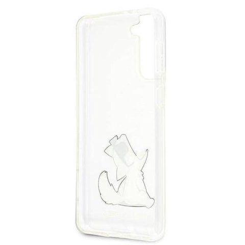 Husa de protectie Karl Lagerfeld Choupette Fun pentru Samsung Galaxy S21 Plus 5G (Transparent)