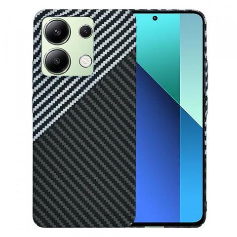 Husa pentru Xiaomi Redmi Note 13 4G, Techsuit, Carbonite FiberShell, Gri