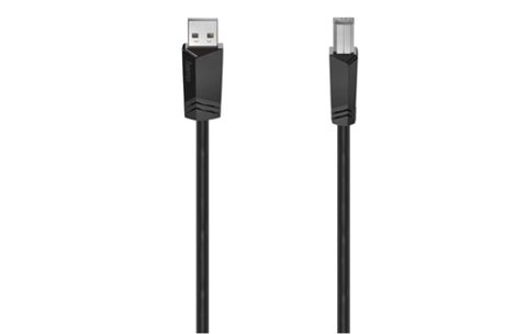 Cablu Hama 200602, USB A - USB B, 1.5m (Negru)