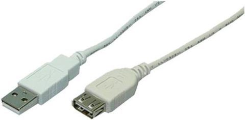 Cablu prelungitor Logilink USB 2.0 CU0010, 2m