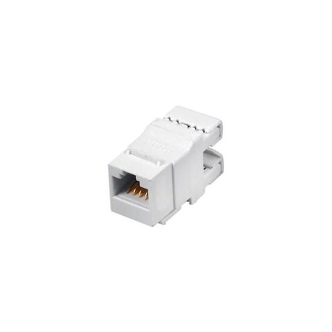 Mufa neecranata Keystone, Alantec, RJ45, UTP, CAT.5E, Alb
