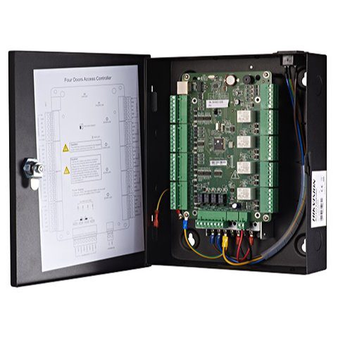 Centrala de control acces pentru 4 usi unidirectionale Hikvision DS-K2804