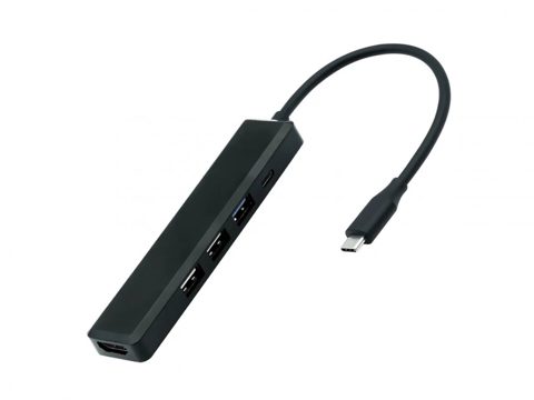 Docking station USB type C la HDMI 4K30Hz/USB 3.0-A/2 x USB 2.0-A cu PD 100W, S3252